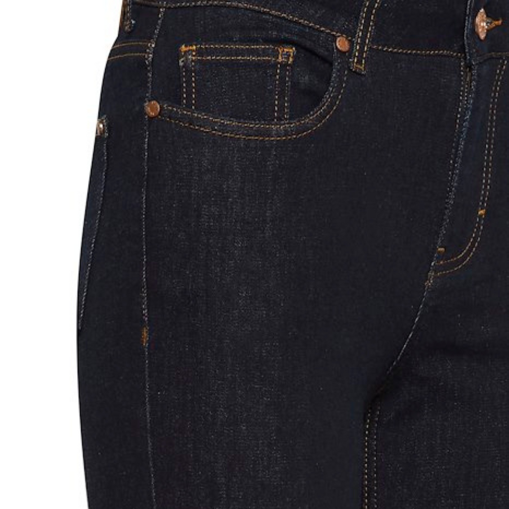 PULZ JEANS - JEANS - EMMA 50206336 - UN-WASH DARK BLUE
