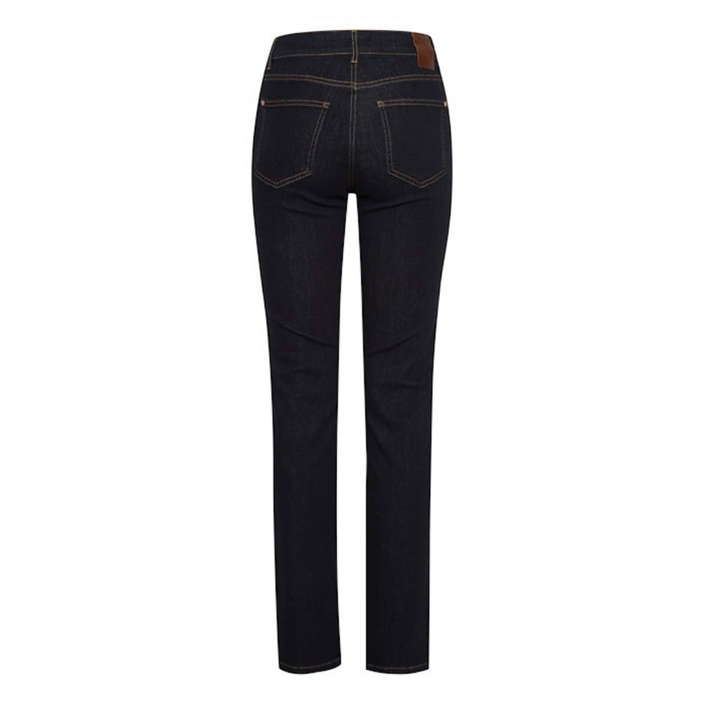 PULZ JEANS - JEANS - EMMA 50206336 - UN-WASH DARK BLUE