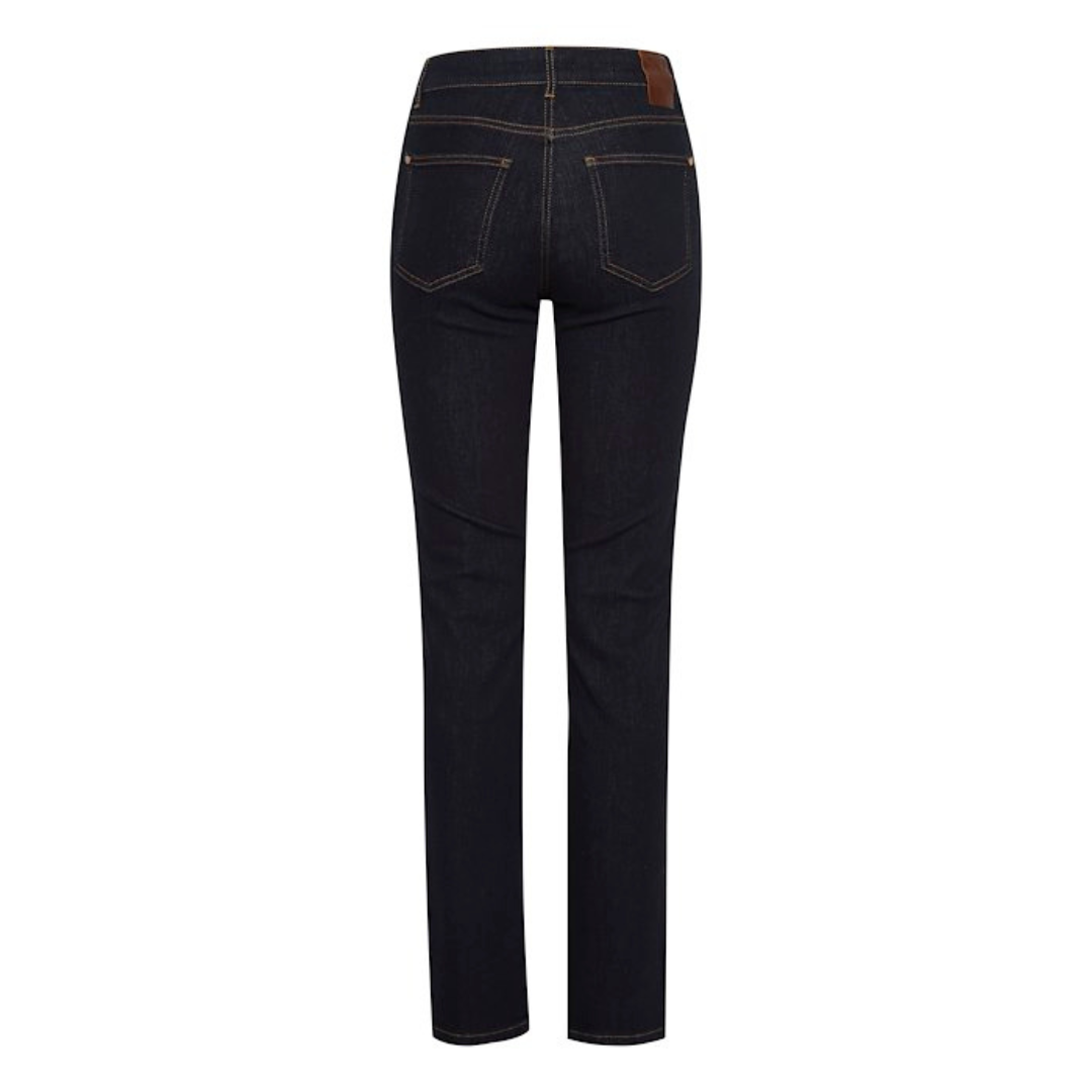 PULZ JEANS - JEANS - EMMA 50206336 - UN-WASH DARK BLUE