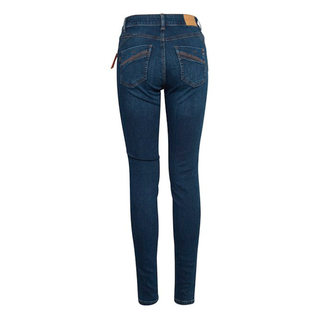 PULZ JEANS - JEANS - CARMEN 50207216 - DARK BLUE D 32