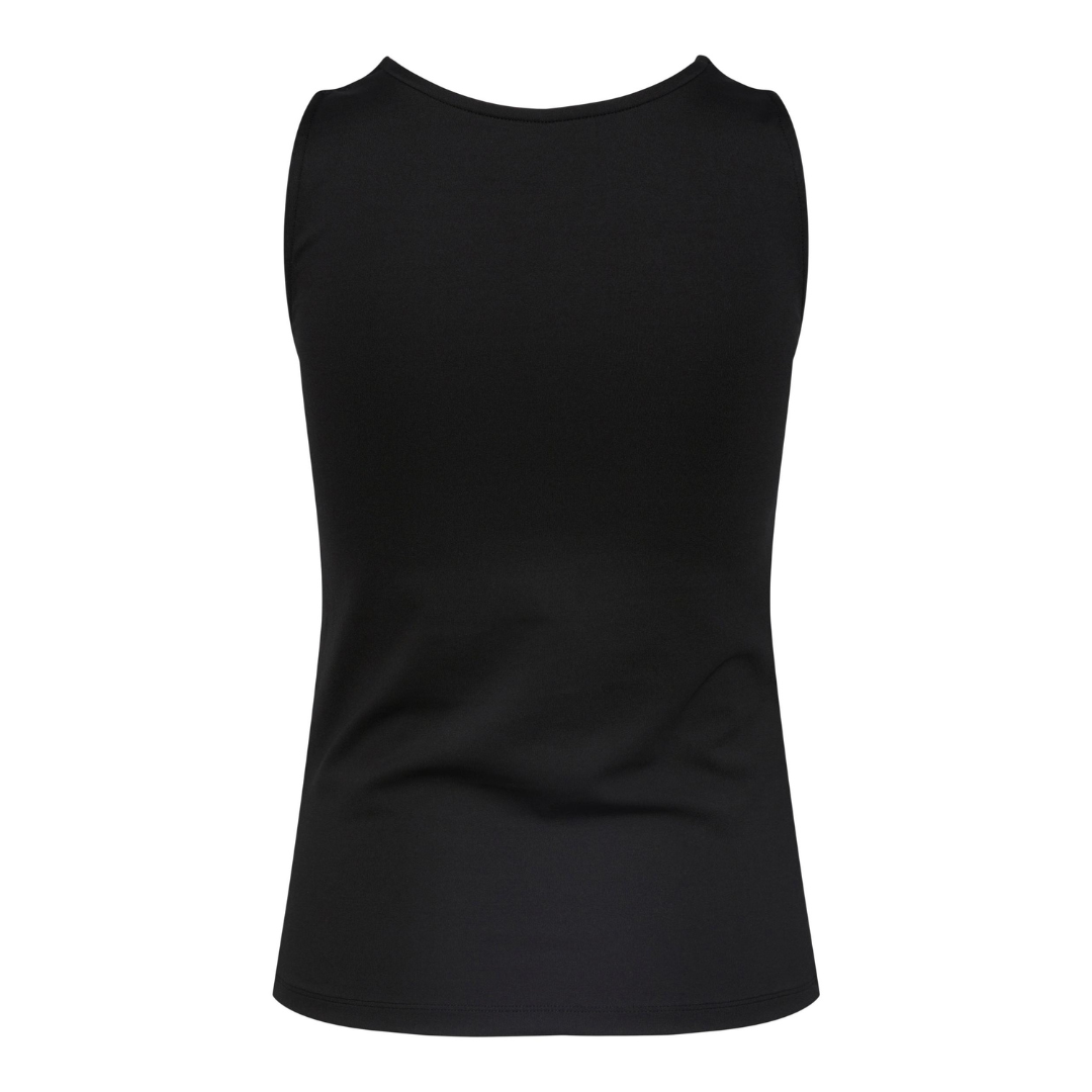 PIECES - TOP - NEJA 17141171 - SORT