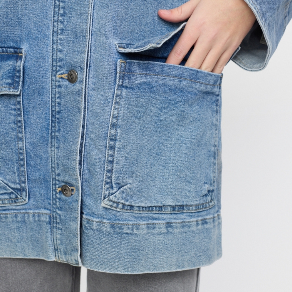 SOFT REBELS - JAKKE - KIKI SR225-604 - TRUE BLUE