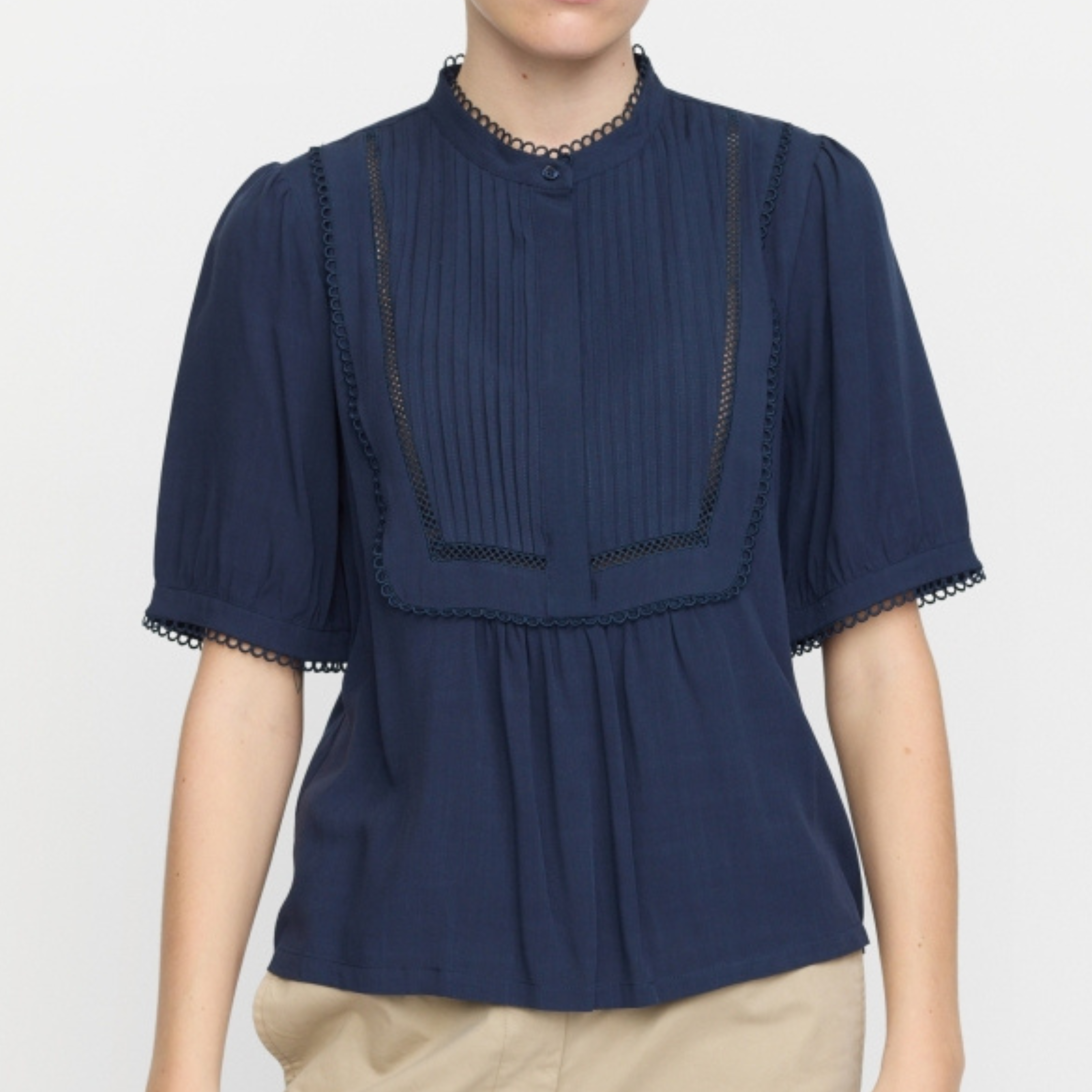 SOFT REBELS - BLUSE - LINDA SR225-703 - TOTAL ECLIPSE