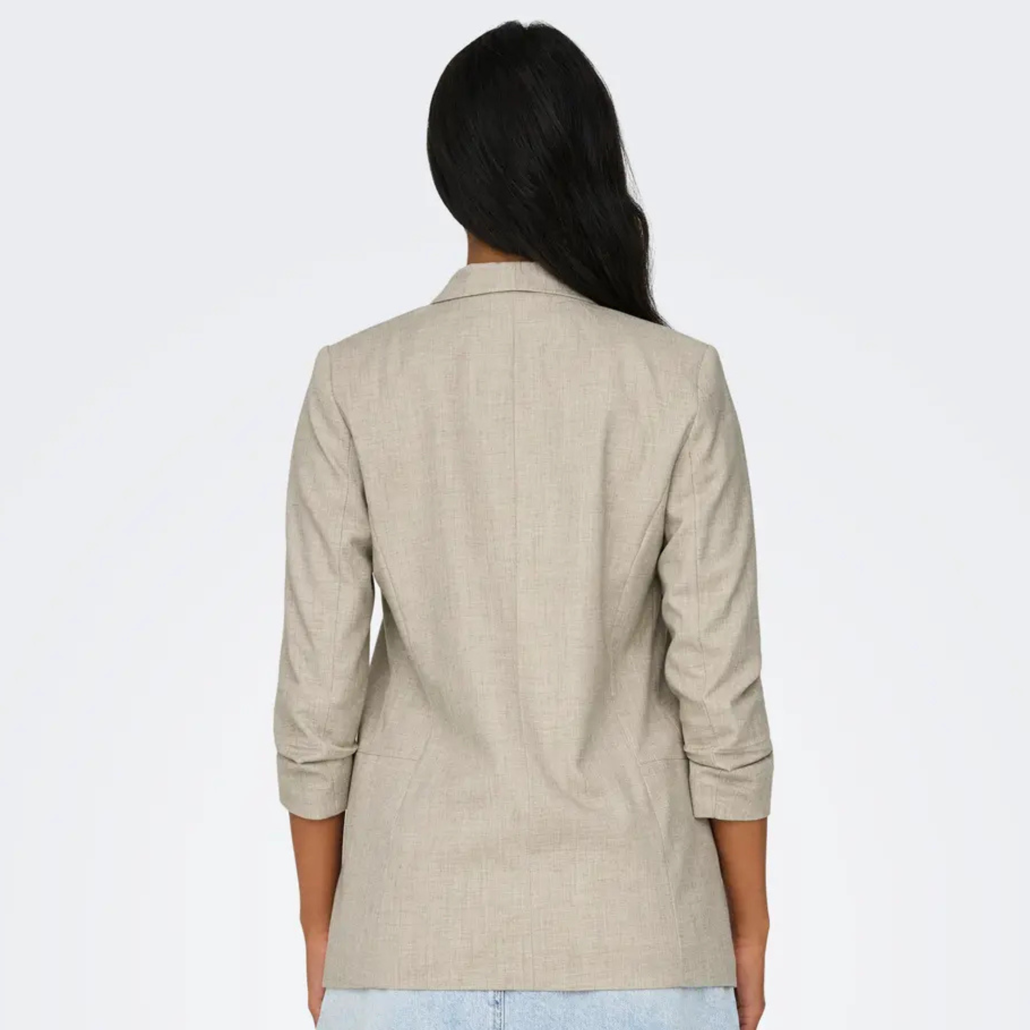 ONLY - BLAZER - ELLY 15197451 - WHITE PEPPER MELANGE