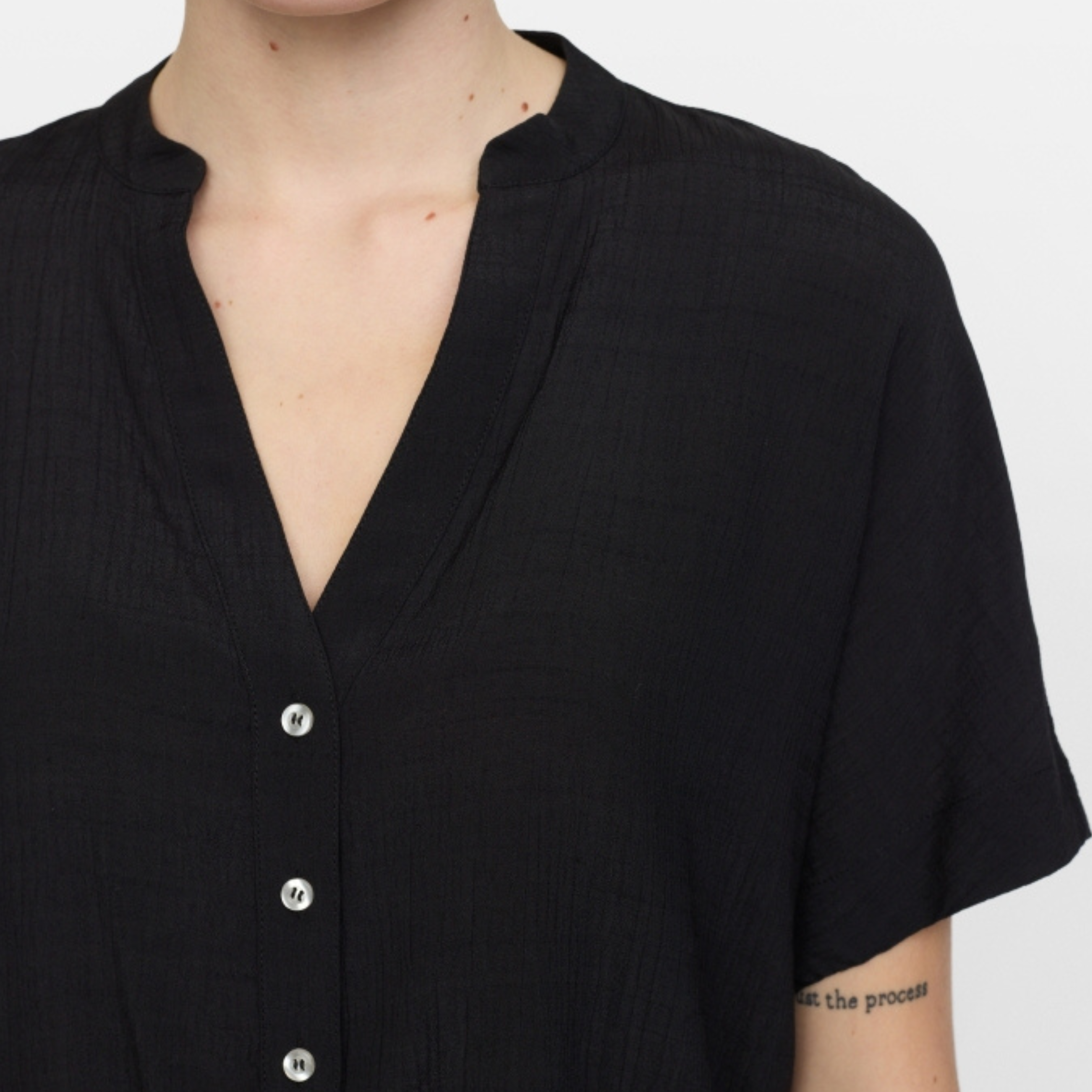 SOFT REBELS - BLUSE - BAILEY SR225-729 - SORT
