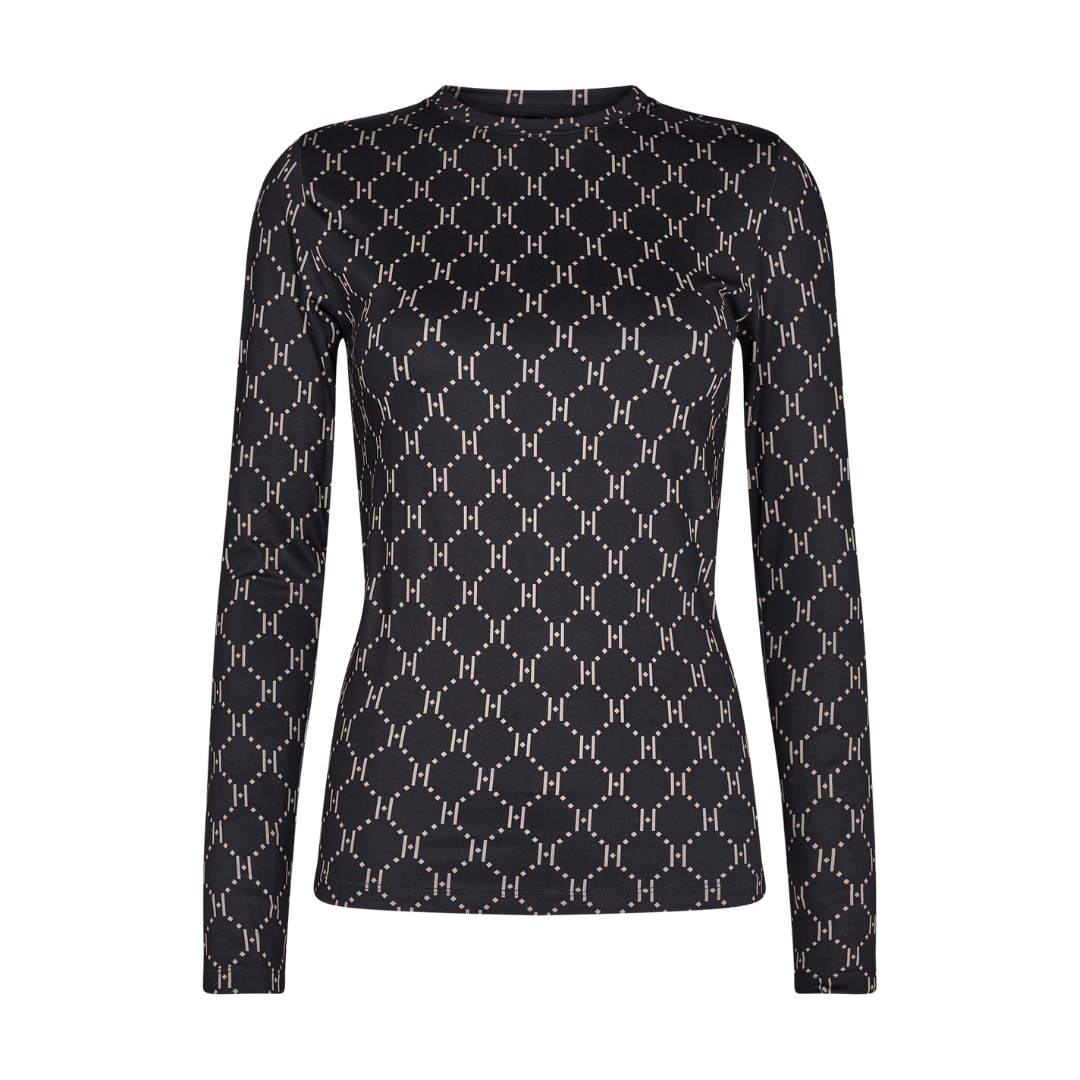 HYPE THE DETAIL - BLUSE - 200-14-32 - SORT/SAND