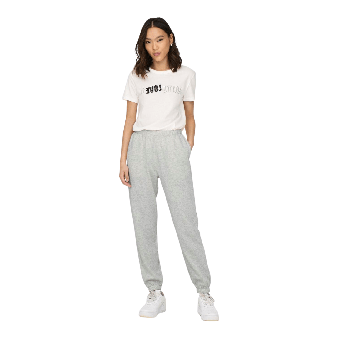 ONLY - SWEATBUKSER - DIANA 15307788 - LIGHT GREY MELANGE
