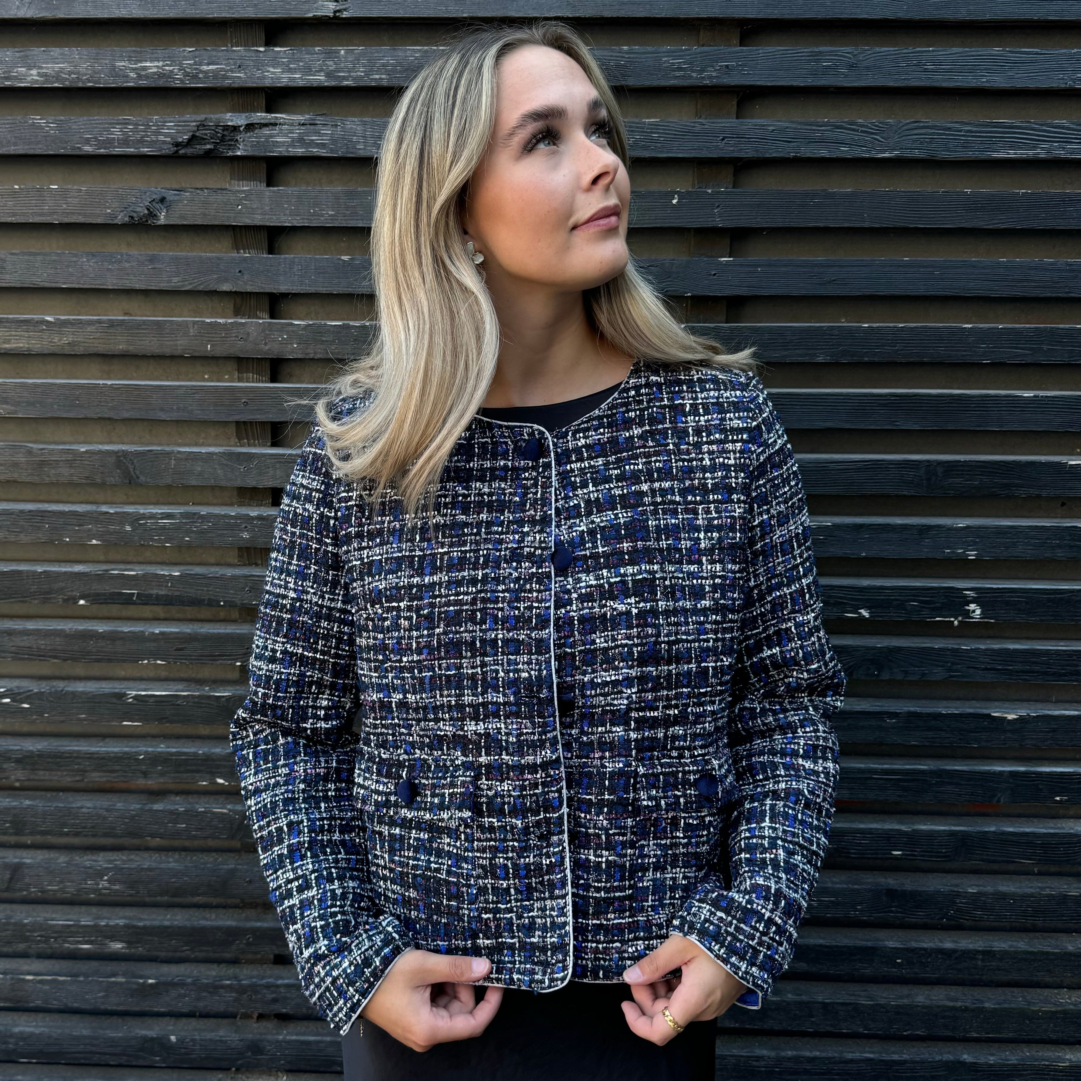 NÜMPH - BLAZER - HATTIE 704723 - CLEMATIS BLUE
