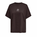 ONLY - T-SHIRT - VIVVI LOVELY 15346761 - SEAL BROWN