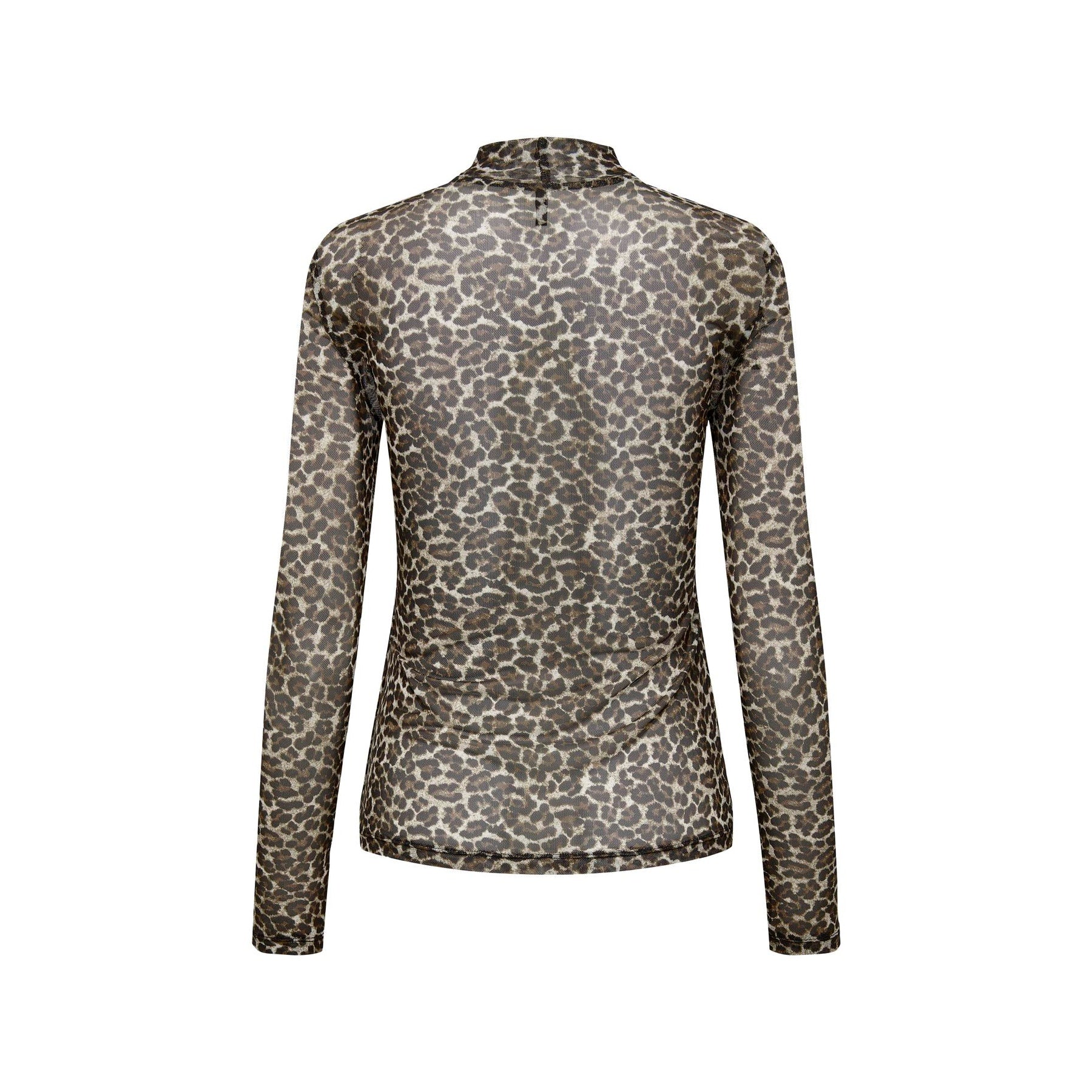ONLY - MESHBLUSE - ERICA 15141298 - PUMICE STONE/EVERYDAY LEO