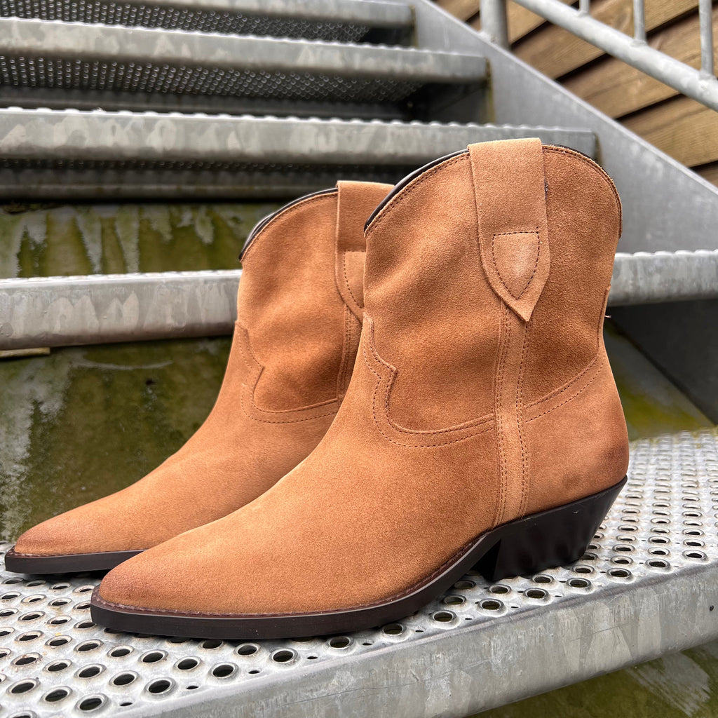PAVEMENT - STØVLE - JASMIN 23479-1 - TAUPE SUEDE