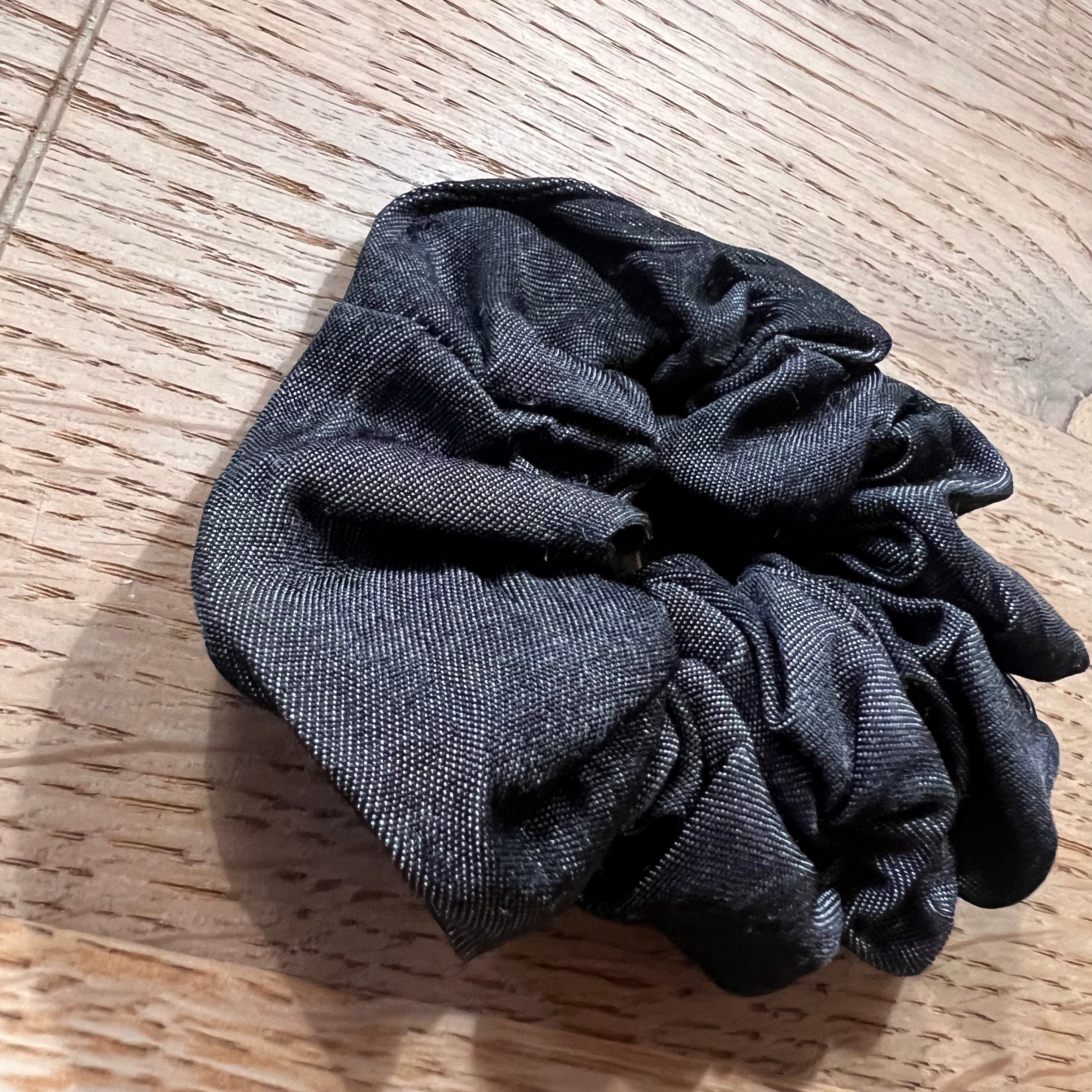 ONLY - SCRUNCHIE - 15334020 - BLACK DENIM