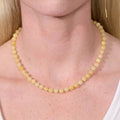 SOÏ - KRYSTAL HALSKÆDE - GUL JADE