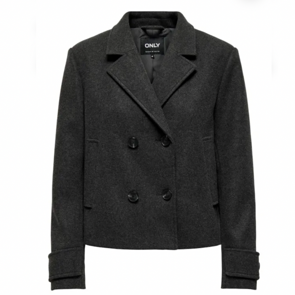 ONLY - FRAKKE - FREJA 15320983 - DARK GREY MELANGE