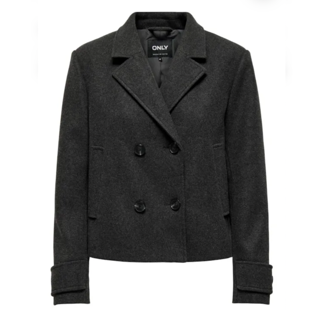 ONLY - FRAKKE - FREJA 15320983 - DARK GREY MELANGE