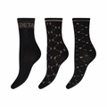 HYPE THE DETAIL - 3-PAK STRØMPER - 21550-75-9000 SORT