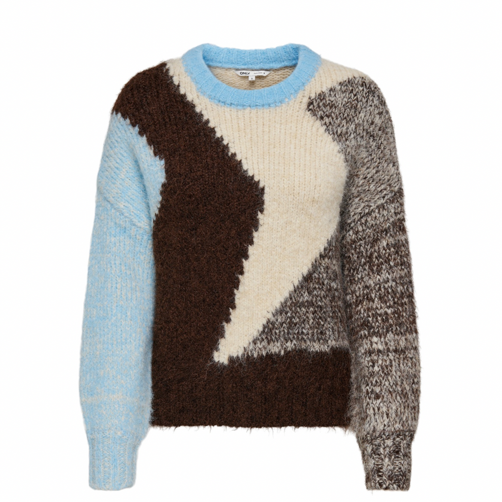 ONLY - STRIK - SANTOS  -  15328139 - DUST BLUE/BROWN