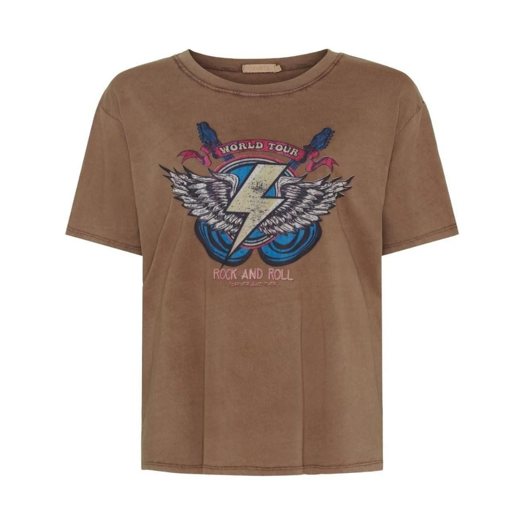 MARTA DU CHATEAU - T-SHIRT - INGE 0532 - MORO