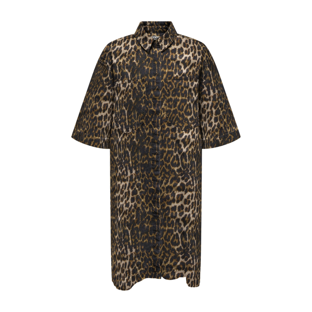 ONLY - KJOLE - ANLIE 15342790 - BLACK/LEO