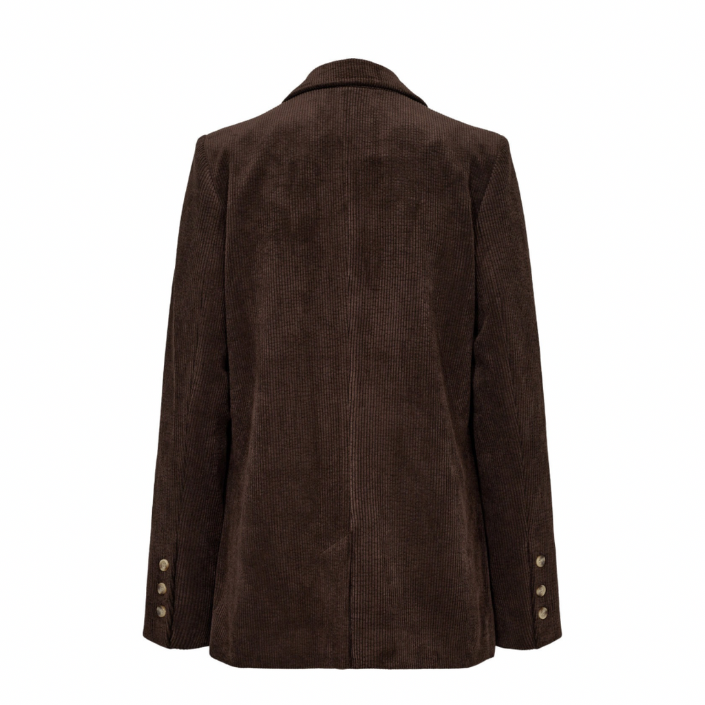 NÜMPH - BLAZER - THEA 706025 - BLACK COFFEE