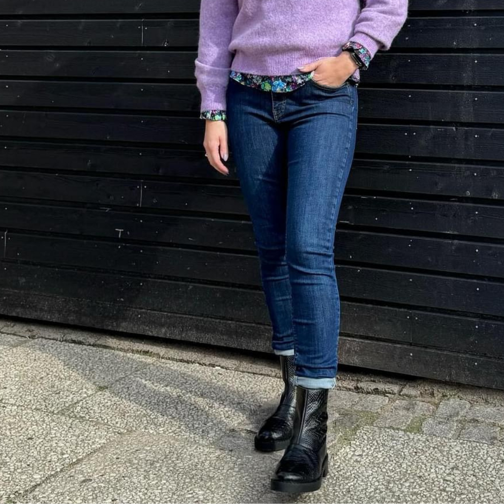 NÜMPH - JEANS - SIDNEY 703757 - DARK BLUE DENIM