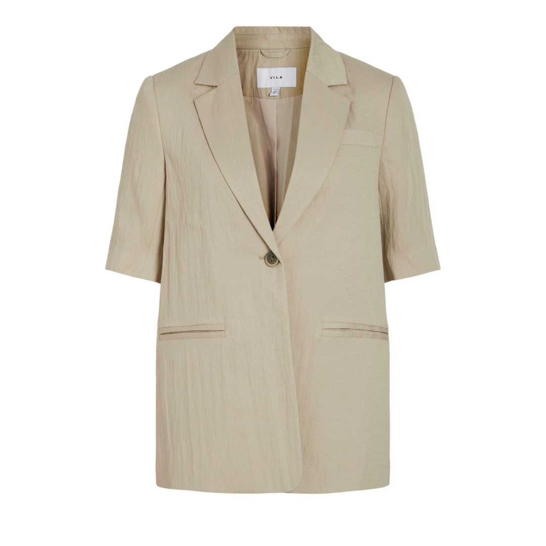 VILA - BLAZER - FLEA 14095211 - FEATHER GRAY