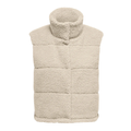ONLY - VEST - SANDRA TEDDY 15320630 - PUMICE STONE
