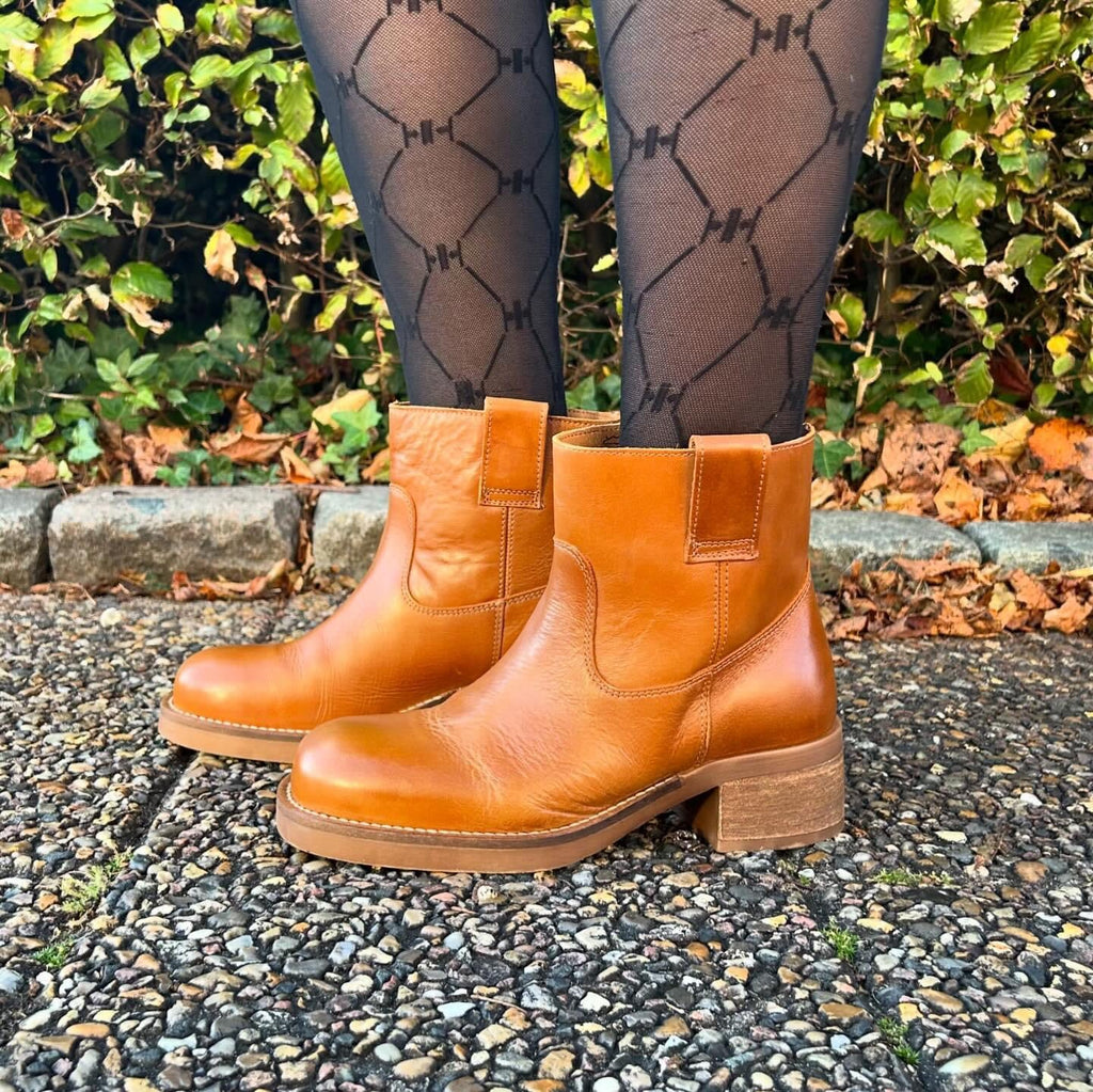 PAVEMENT - STØVLER - JENNY VINTAGE 23482-1 - TAN VINTAGE