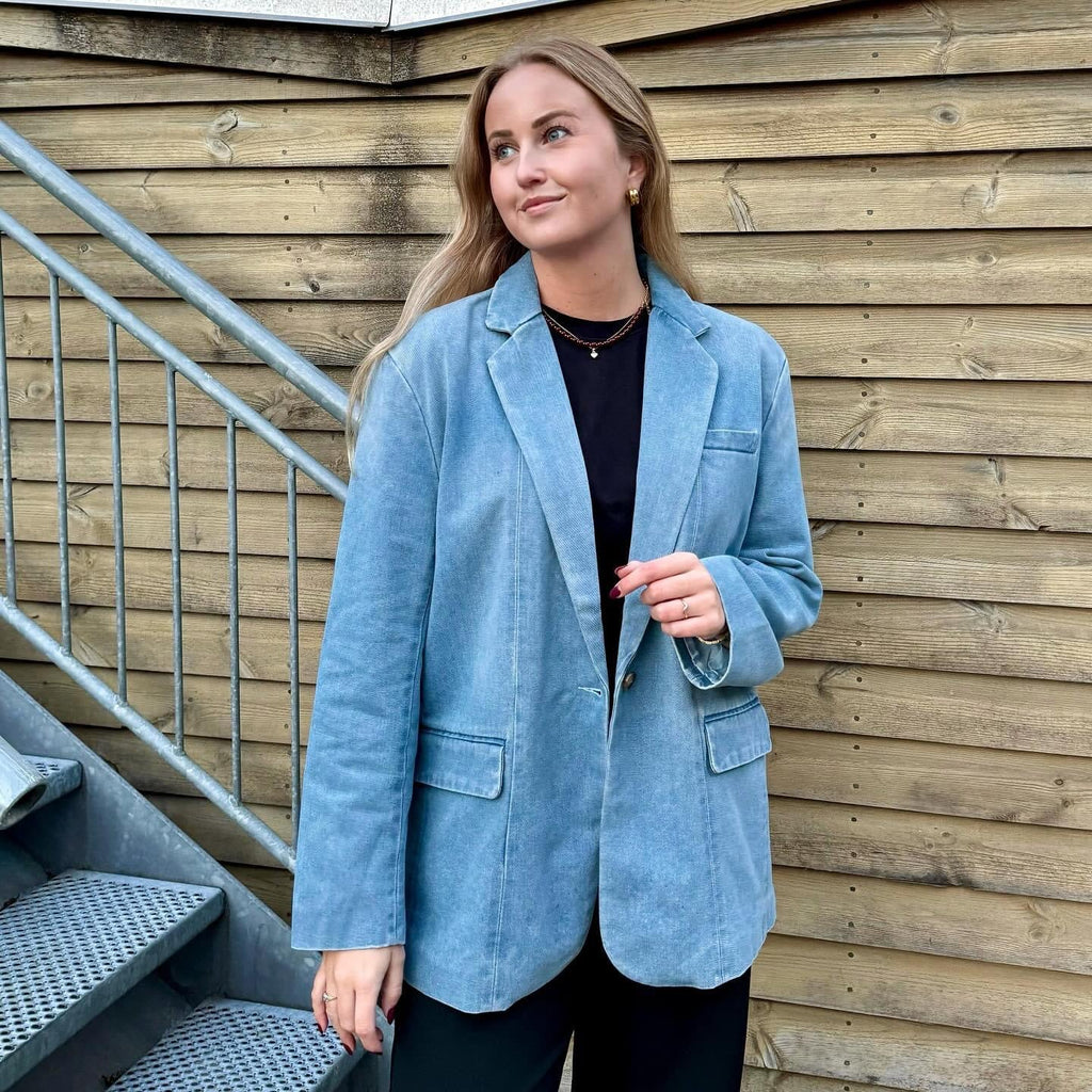 ONLY - BLAZER - CORY 15338592 - LIGHT BLUE DENIM