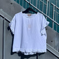 MARTA DU CHATEAU - BLUSE - KASIMIRA 86493 - HVID