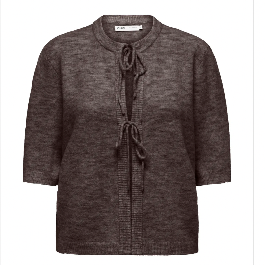 ONLY - CARDIGAN - SIMONI - 15368990 - COFFEE BEEN MELANGE