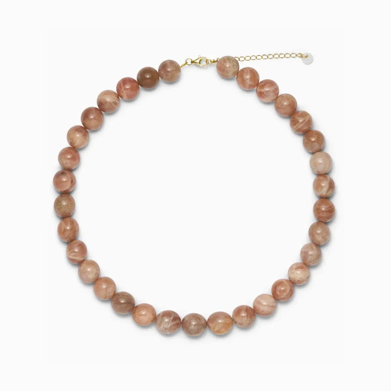 SOÏ - KRYSTAL HALSKÆDE - FARO - CHUNKY SUNSTONE