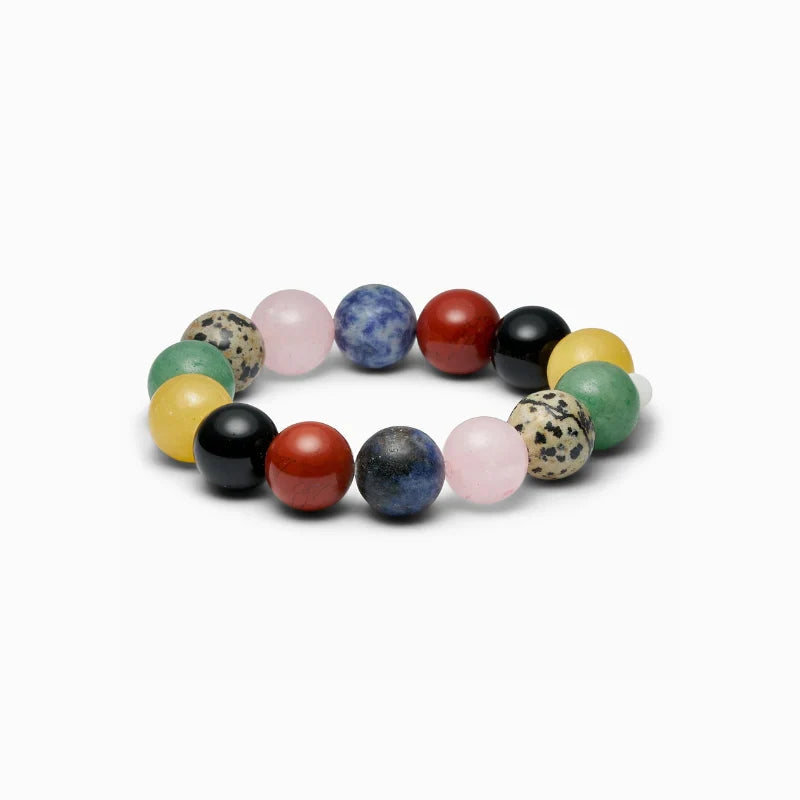 SOÏ - KRYSTAL ARMBÅND - CHUNKY PALETTE 14 MM.