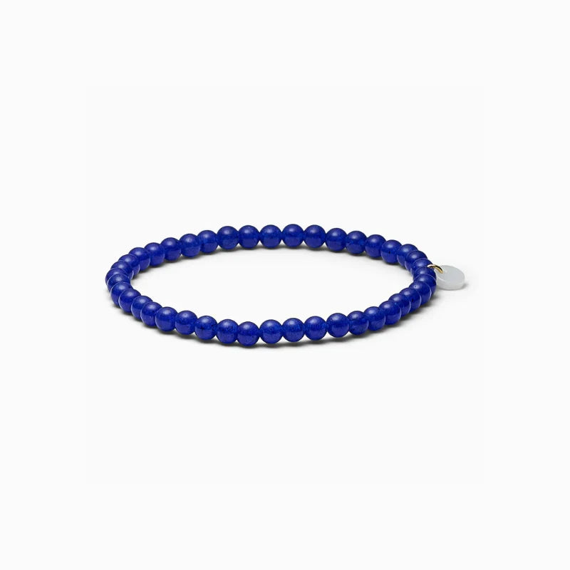 SOÏ - KRYSTAL ARMBÅND - LAPIS LAZULI 4 MM.