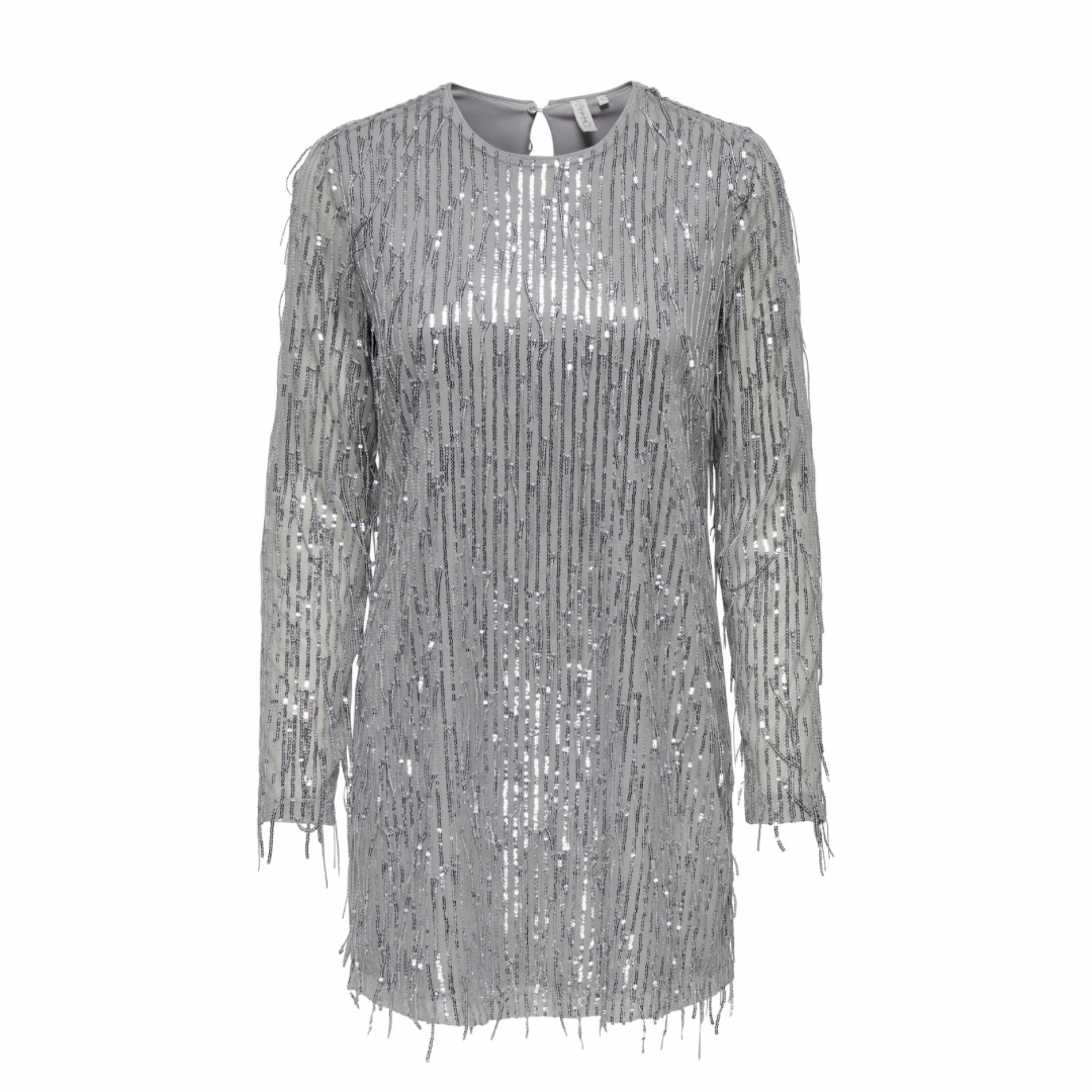 ONLY - KJOLE - ANIKA SPACY 15336062 - SILVER SEQUINS