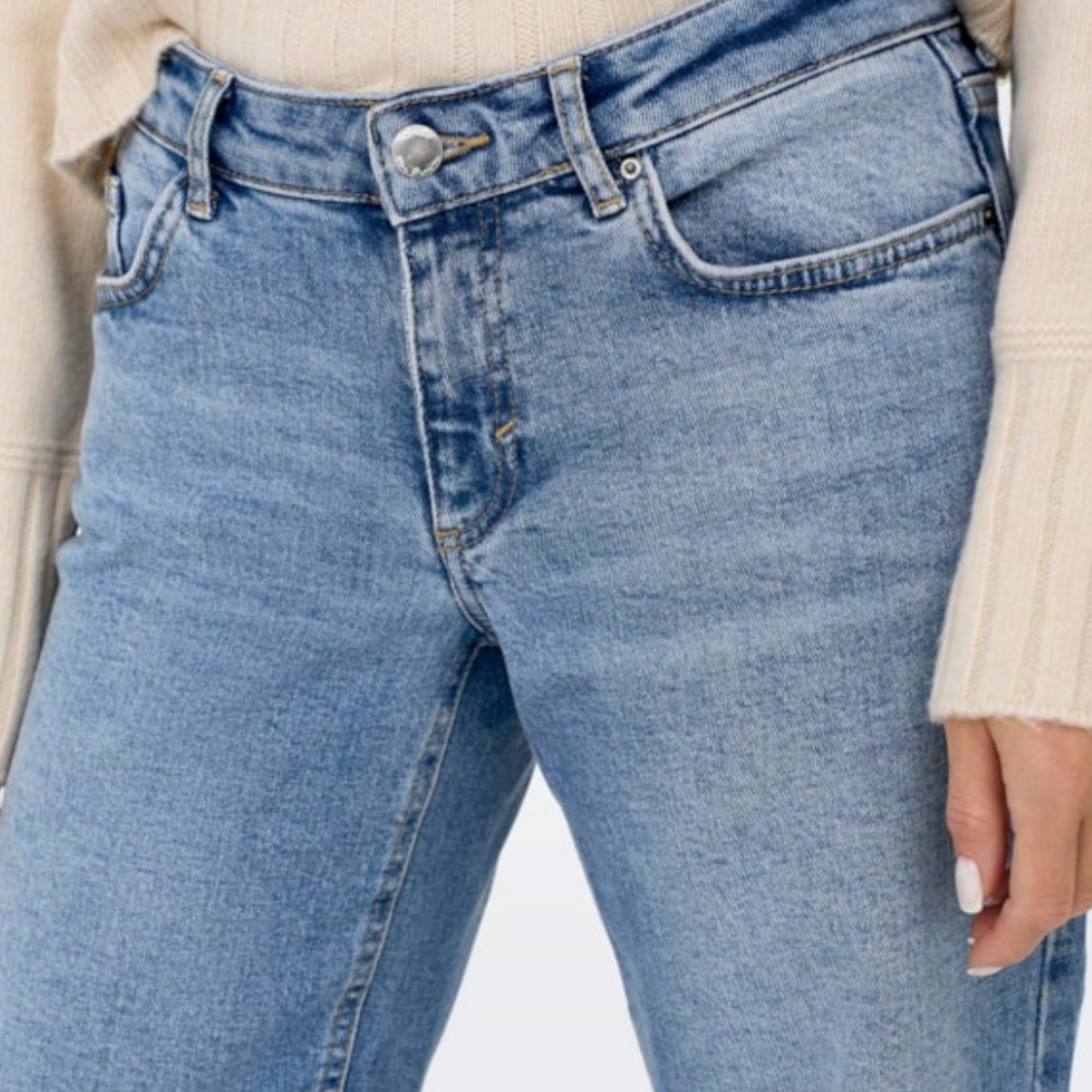 ONLY - JEANS - JUICY LOW 15280466 - LIGHT BLUE DENIM