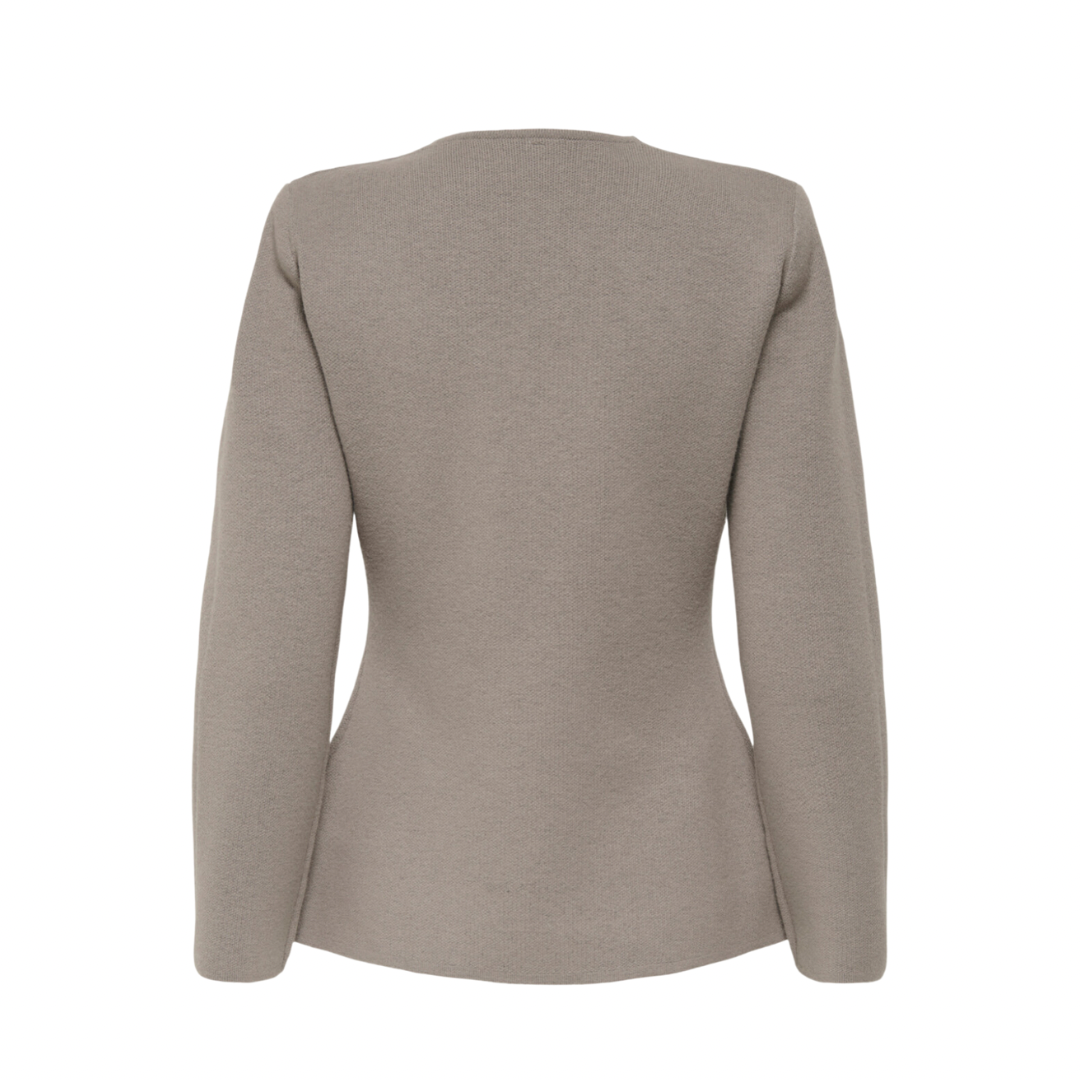 ONLY - CARDIGAN - MYERA ONE BUTTON 15358087 - MOON ROCK MELANGE