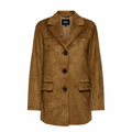 ONLY - BLAZER - TULIP FAUX SUEDE 15356927 - COGNAC