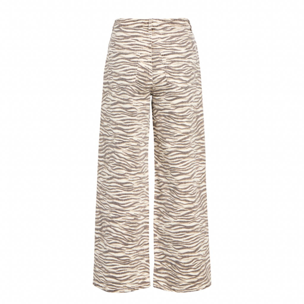 OBJECT - JEANS - SERISA 23046978 - SANDSHELL/MOREL ZEBRA