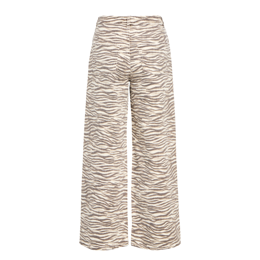 OBJECT - JEANS - SERISA 23046978 - SANDSHELL/MOREL ZEBRA
