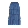 MARTA DU CHATEAU - NEDERDEL - KLARA 7447 - MEDIUM BLUE DENIM