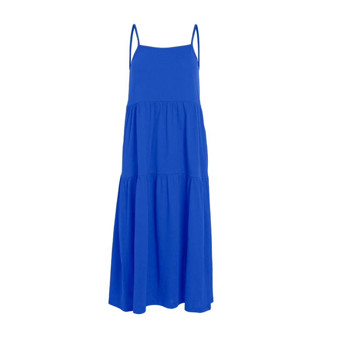 VILA - KJOLE - SUMMER STRAP 14101089 - MAZARINE BLUE
