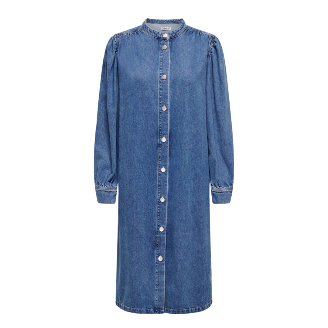 ONLY - DENIMKJOLE - BEATE 15300770 - MEDIUM BLUE DENIM