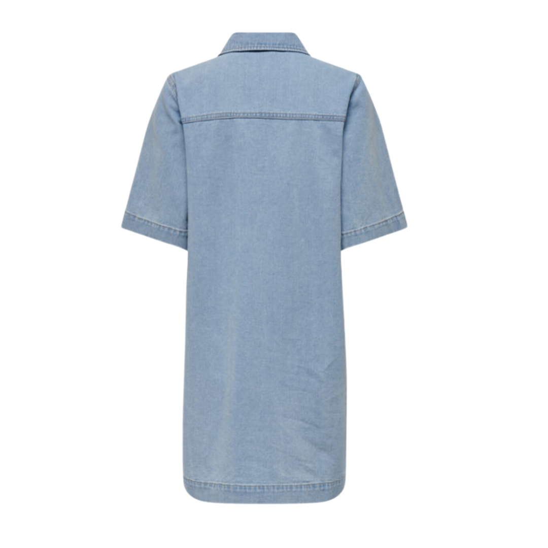 ONLY - DENIMKJOLE - BELLE 15324384 - LIGHT BLUE DENIM
