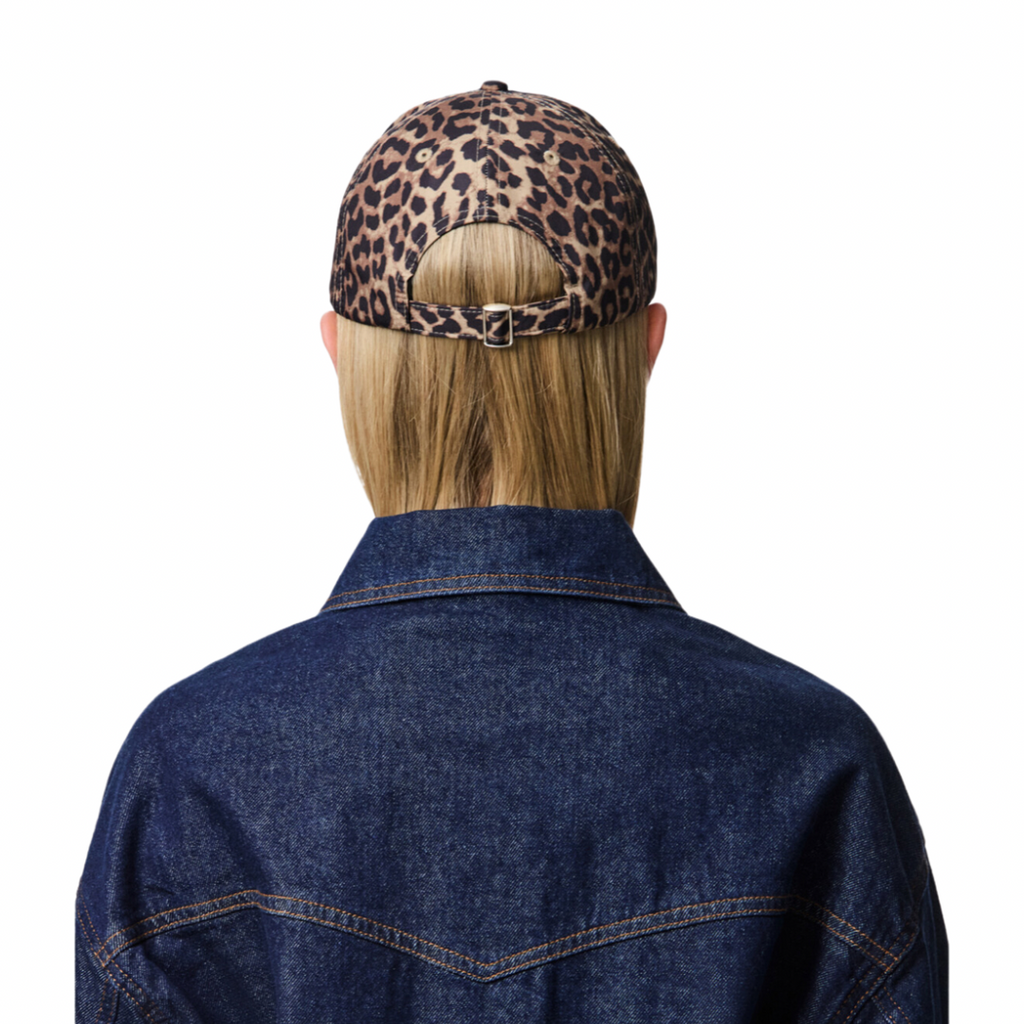 PIECES - CAP - SARAH 17155960 - BLACK DETAIL/LEO