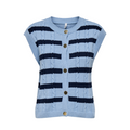 ONLY - VEST - CHICO 15357297 - CASHMERE BLUE STRIPES/DARK NAVY