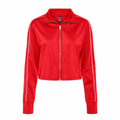 PIECES - JAKKE - GRACE ZIP 17157551 - HIGH RISK RED