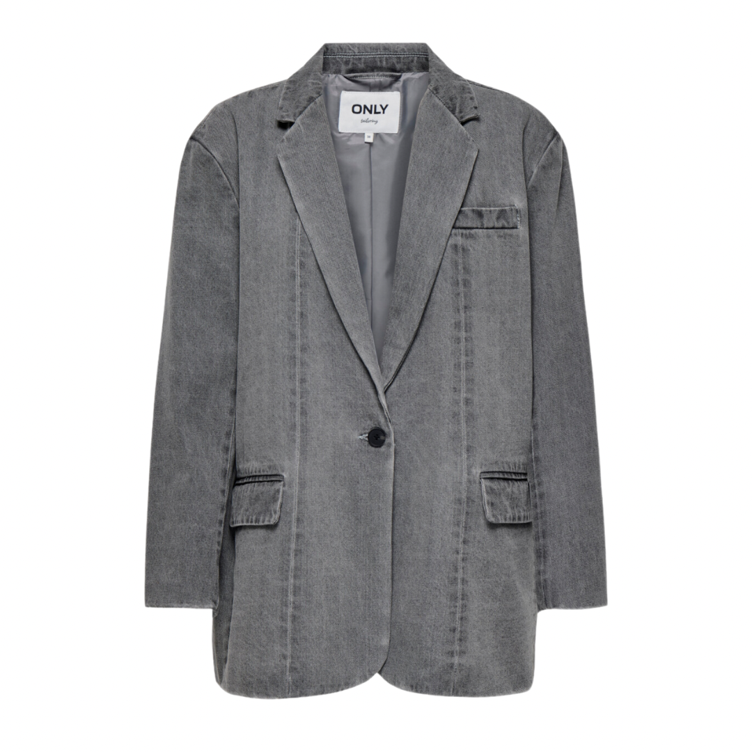 ONLY - BLAZER - CORY 15338592 - MEDIUM GREY DENIM