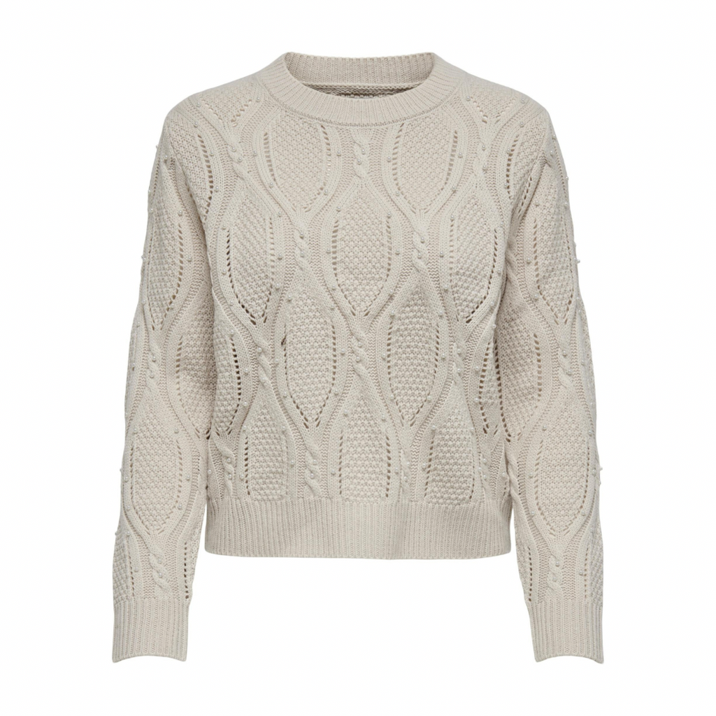 ONLY - STRIK - CAROLINA LS PEARL -  15309062 - PUMICE STONE