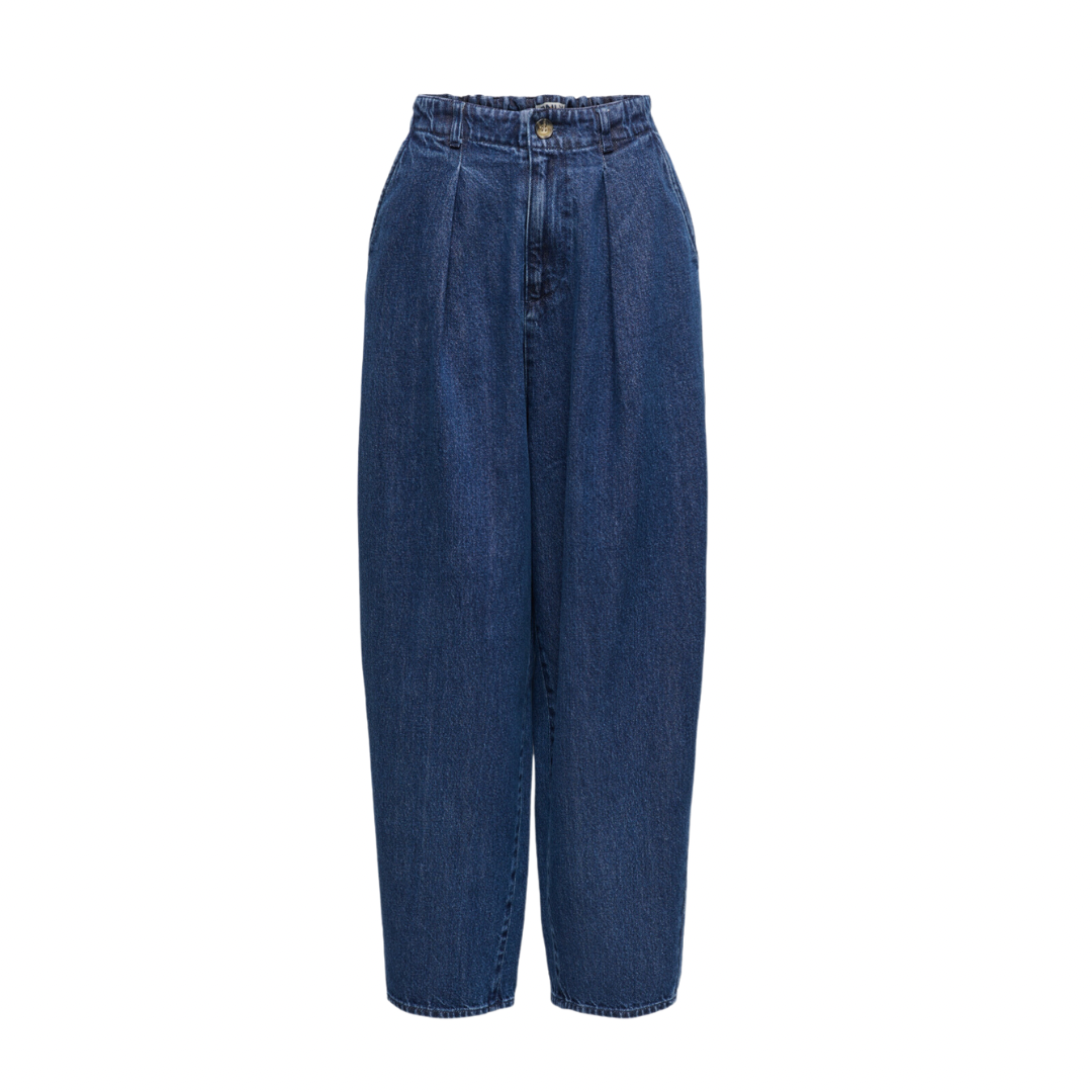 ONLY - JEANS - LERIN BALLOON 15339183 - DARK BLUE DENIM